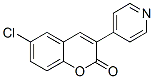CAS 登录号：840-32-4， 6-氯-3-(4-吡啶基)-2H-1-苯并吡喃-2-酮