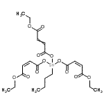 CAS 登录号：84029-80-1， 乙基(5Z)-9-丁基-9-{[(2Z)-4-乙氧基-4-氧代-2-丁烯酰]氧基}-4,7,11-三氧代-3,8,10-三氧杂-9-锡杂十四碳-5,12-二烯-14-酸酯