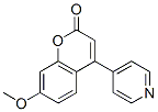 CAS 登录号：841-97-4， 7-甲氧基-4-(4-吡啶基)香豆素