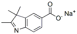 CAS#: 84100-85-6, Sodium 2,3,3-Trimethyl-3H-Indole-5-Carboxylate