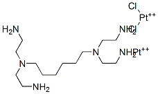 CAS 登录号：84120-26-3， 二氯(N,N,N',N'-四(2-氨基乙基)-1,6-六亚甲基二氨基二铂 (II))