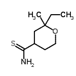 CAS 登录号：84125-27-9， 2-乙基四氢-2-甲基-2H-吡喃-4-硫代甲酰胺