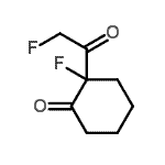 CAS 登录号：84131-43-1， 2-氟-2-(氟乙酰基)环己酮