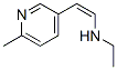 CAS 登录号：84145-41-5， (Z)-N-乙基-2-(6-甲基-3-吡啶基)乙烯胺