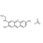 CAS#: 84145-80-2, 7-Amino-3-(ethylamino)-2-methylphenoxazin-5-ium nitrate