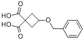 CAS#: 84182-46-7, 3-(Benzyloxy)Cyclobutane-1,1-Dicarboxylic Acid