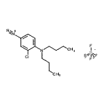 CAS#: 84196-01-0, 3-Chloro-4-(dibutylamino)benzenediazonium hexafluorophosphate