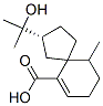 CAS 登录号：84210-00-4， (2R)-2-(2-羟基丙-2-基)-6-甲基-螺[4.5]癸-9-烯-10-羧酸