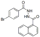 CAS 登录号:84282-40-6, 2'-(4-溴苯甲酰基)-1-萘甲酰肼