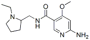 CAS#: 84332-04-7, 6-Amino-N-[(1-Ethylpyrrolidin-2-Yl)Methyl]-4-Methoxy-Pyridine-3-Carboxamide