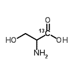 CAS#: 84344-20-7, (1-<sup>13</sup>C)Serine