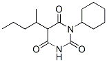 CAS 登录号:844-00-8, 1-环己基-5-(1-甲基丁基)巴比妥酸