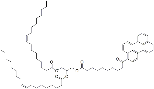 CAS 登录号:84408-51-5, 1,2-二油酰基-3-(9-(3-芘甲酰基)壬酰)甘油