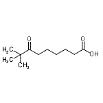 CAS 登录号：84451-93-4， 8,8-二甲基-7-氧代壬酸