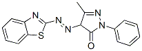 CAS#: 84455-35-6, 4-(Benzothiazol-2-Ylazo)-2,4-Dihydro-5-Methyl-2-Phenyl-3H-Pyrazol-3-One