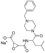 CAS 登录号：84456-39-3， 3-[[1-(4-苄基哌嗪-1-基)-4-甲基-1-氧代-戊烷-2-基]氨基甲酰]环氧乙烷-2-羧酸钠