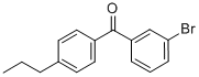 CAS 登录号：844879-31-8， 3-溴-4'-正丙基二苯甲酮