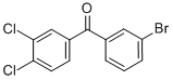 CAS#: 844879-39-6, 3-Bromo-3',4'-Dichlorobenzophenone