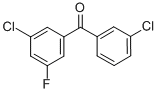 CAS 登录号：844884-96-4， 3,3'-二氯-5-氟二苯甲酮