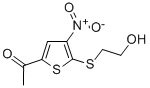 CAS#: 845266-22-0, 1-[5-[(2-Hydroxyethyl)Thio]-4-Nitro-2-Thienyl]Ethan-1-One