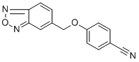 CAS 登录号：845266-25-3， 4-(2,1,3-苯并恶二唑-5-基甲氧基)苯甲腈