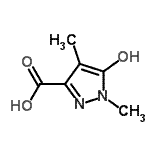 CAS 登录号：845675-32-3， 5-羟基-1,4-二甲基-1H-吡唑-3-羧酸