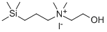 CAS#: 84584-63-4, N-(2-Hydroxyethyl)-N,N-Dimethyl-3-(Trimethylsilyl)-1-Propanaminium Iodide