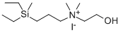 CAS#: 84584-64-5, 3-(Diethylmethyl)-N-(2-Hydroxyethyl)-N,N-Dimethyl-1-Propanaminium Iodide