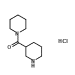 CAS 登录号：845885-83-8， 1-哌啶基(3-哌啶基)甲酮盐酸盐(1:1)