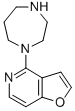 CAS#: 845885-87-2, 4-Homopiperazinefuro[3,2-c]Pyridine