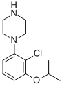 CAS 登录号：846031-63-8， 1-[2-氯-3-(1-甲基乙氧基)苯基]-哌嗪