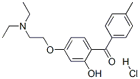 CAS#: 84604-83-1, [4-[2-(Diethylamino)Ethoxy]-2-Hydroxyphenyl] (4-Methylphenyl) Ketone Hydrochloride