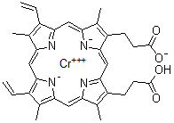 CAS 登录号：84640-43-7， 原卟啉铬 IX