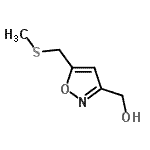 CAS 登录号：84654-36-4， {5-[(甲硫基)甲基]-1,2-恶唑-3-基}甲醇