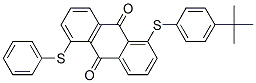 CAS#: 84674-65-7, 1-[[4-(1,1-Dimethylethyl)Phenyl]Thio]-5-(Phenylthio)Anthraquinone