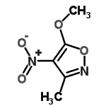 CAS#: 84735-85-3, 5-Methoxy-3-methyl-4-nitro-1,2-oxazole