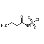 CAS 登录号：847445-17-4， (1-氧代丁基)-氨基磺酰氯