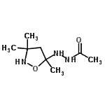 CAS 登录号：847678-91-5， N'-(3,3,5-三甲基-1,2-恶唑烷-5-基)乙酰肼