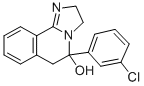 CAS 登录号:84775-00-8, 2,3,5,6-四氢-5-(3-氯苯基)-咪唑并(2,1-a)异喹啉-5-醇
