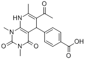 CAS 登录号：848029-08-3， 4-(6-乙酰基-1,2,3,4,5,8-六氢-1,3,7-三甲基-2,4-二氧代吡啶并[2,3-d]嘧啶-5-基)-苯甲酸