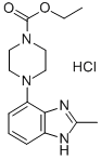 CAS#: 84806-95-1, 4-(2-Methyl-1H-Benzimidazol-4-Yl)-1-Piperazinecarboxylic Acid Ethyl Ester Monohydrochloride