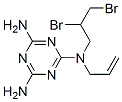 CAS 登录号:84852-55-1, N-烯丙基-N-(2,3-二溴丙基)-1,3,5-三嗪-2,4,6-三胺