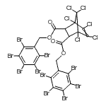 CAS 登录号：84852-58-4， 二(五溴苄基)1,4,5,6,7,7-六氯双环[2.2.1]庚-5-烯-2,3-二羧酸酯