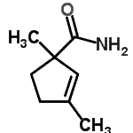 CAS 登录号：84884-06-0， 1,3-二甲基-2-环戊烯-1-甲酰胺