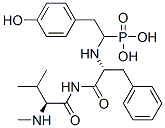 CAS 登录号：84890-90-4， [(1R)-2-(4-羟基苯基)-1-[[(1S)-1-[[(2S)-3-甲基-2-甲基氨基-丁酰基]氨基甲酰]-2-苯基-乙基]氨基]乙基]膦酸