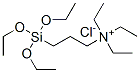 CAS#: 84901-28-0, Triethyl[3-(Triethoxysilyl)Propyl]Ammonium Chloride