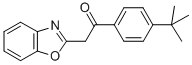 CAS#: 849021-33-6, 2-(1,3-Benzoxazol-2-Yl)-1-(4-Tert-Butylphenyl)Ethanone