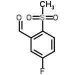 CAS 登录号：849035-71-8， 5-氟-2-(甲基磺酰基)苯甲醛