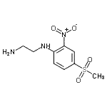 CAS 登录号：849035-93-4， N-[4-(甲基磺酰基)-2-硝基苯基]-1,2-乙二胺