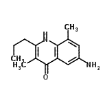 CAS 登录号：849209-31-0， 6-氨基-3,8-二甲基-2-丙基-4(1H)-喹啉酮
